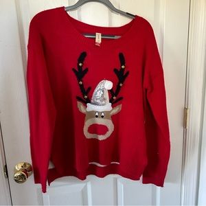 Reindeer Christmas sweater